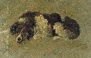 Theo van Doesburg Hond Sweden oil painting artist